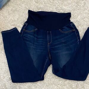a:glow Women's size 18 maternity Dark Blue Denium jeggings